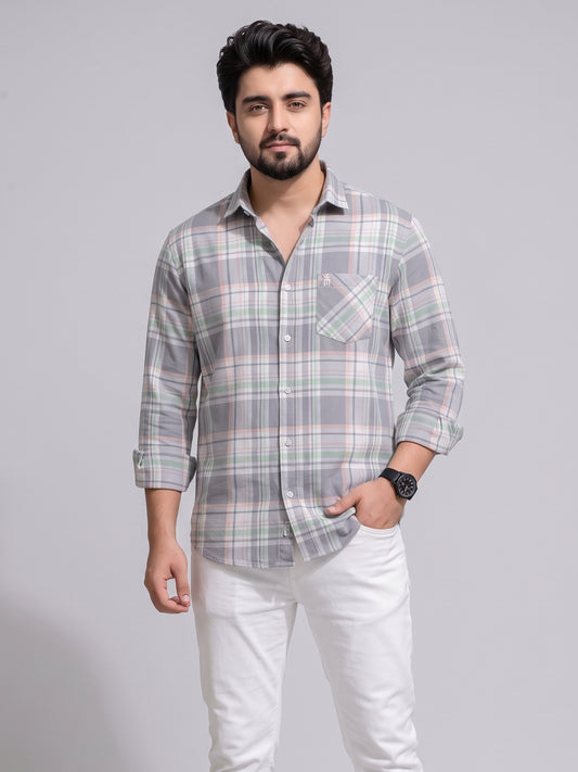 MCR OXFORD 89007 Full Sleeve Formal Color Shirt For Men