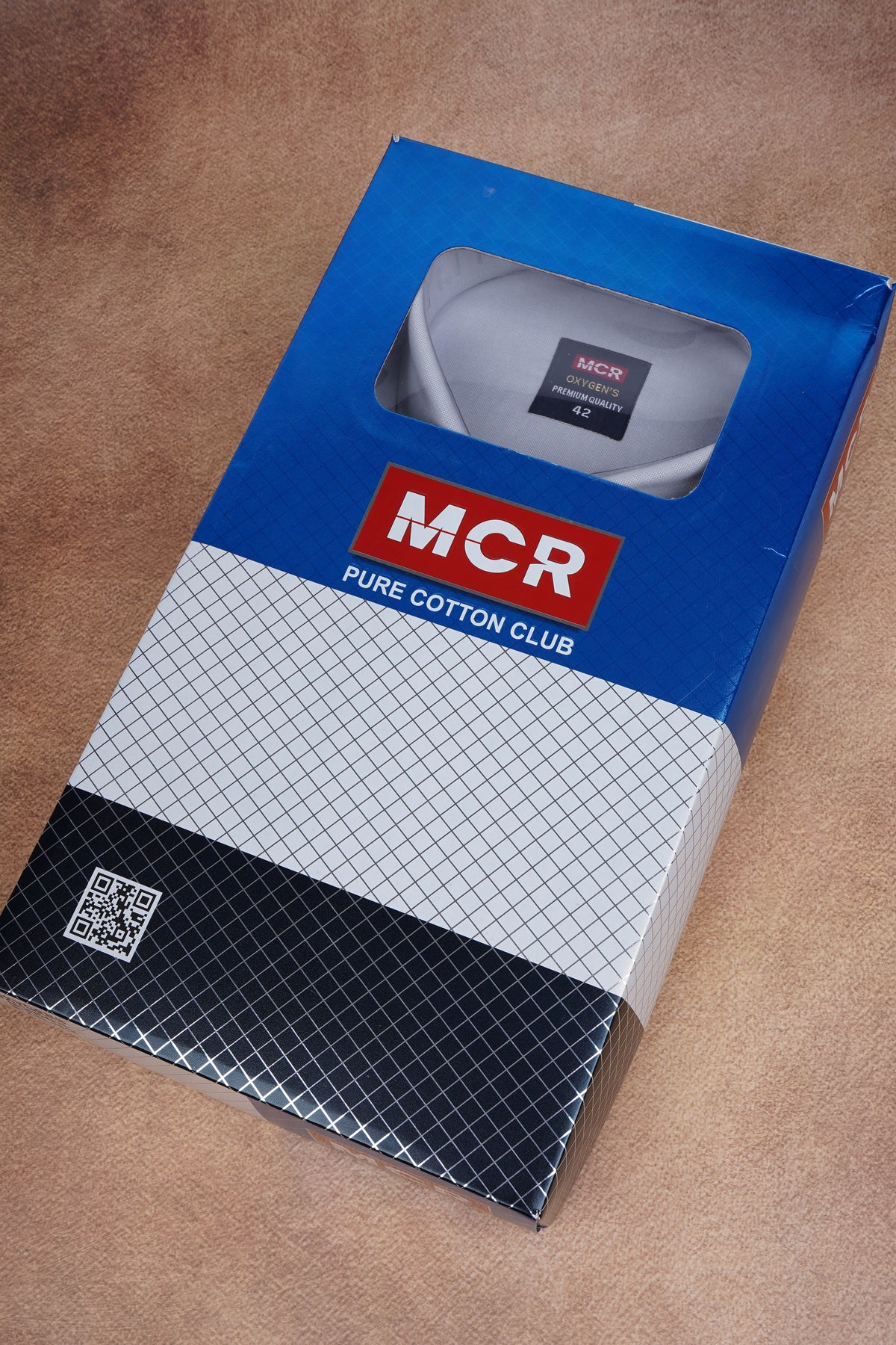 MCR Men Formal Colour Shirt - Light gray 82504 Hydrogen