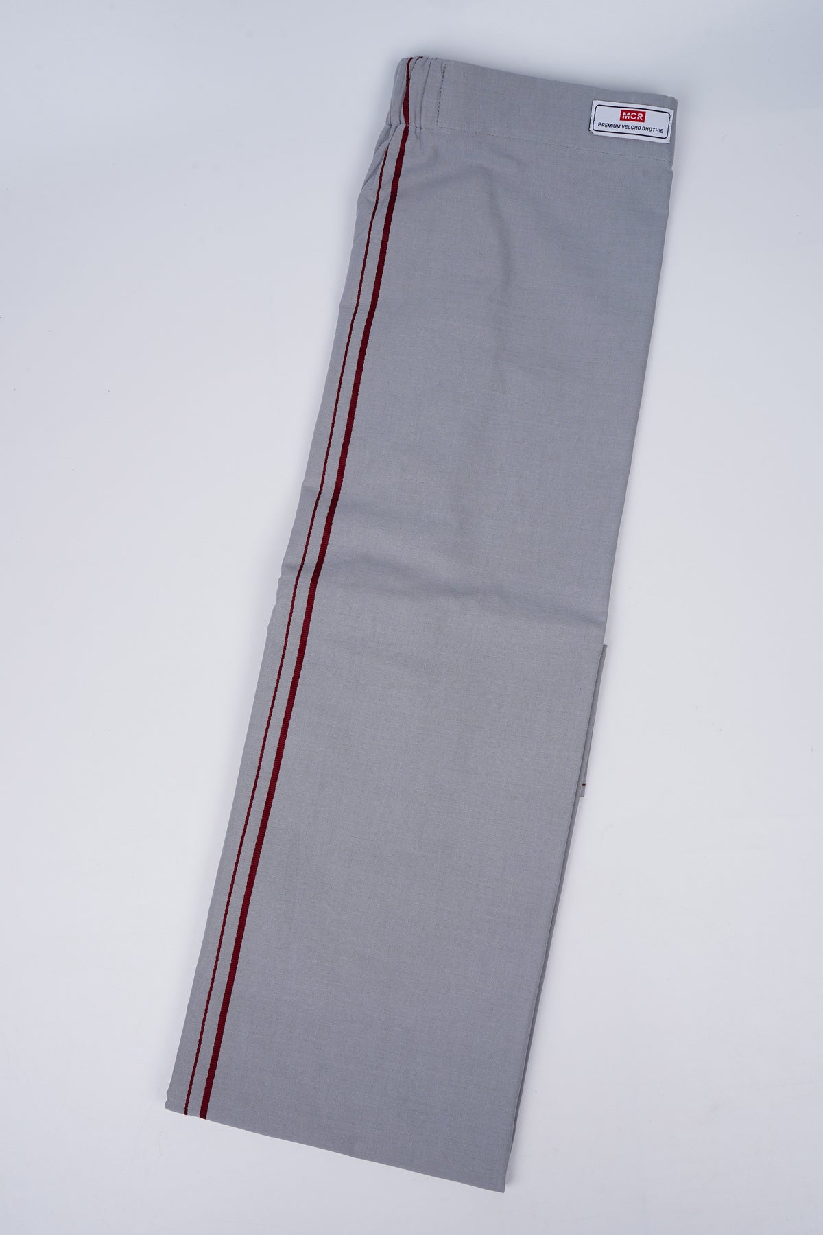 Easy Fit Cotton Dhoti - Ash Gray