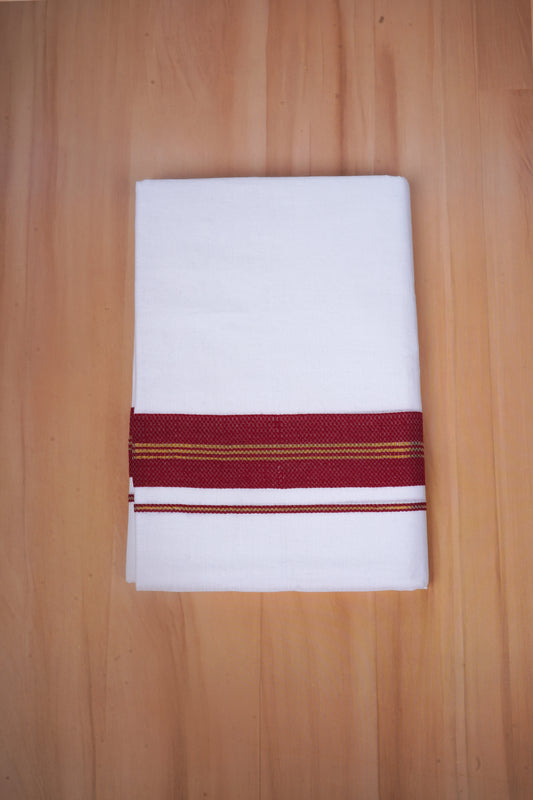 FCD-606 W/D DHOTI 3.80 MTR - Brown