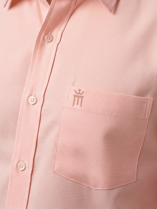 MCR Men Formal Colour Shirt - Pink 82502 Hydrogen