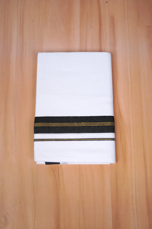 FCD-606 W/D DHOTI 3.80 MTR - Black
