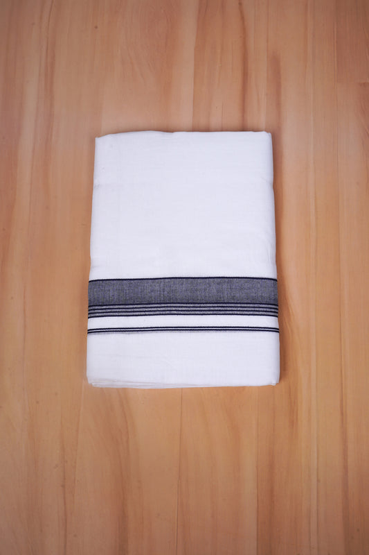 FCD-580 W/D DHOTI 3.80 MTR - Dark Blue
