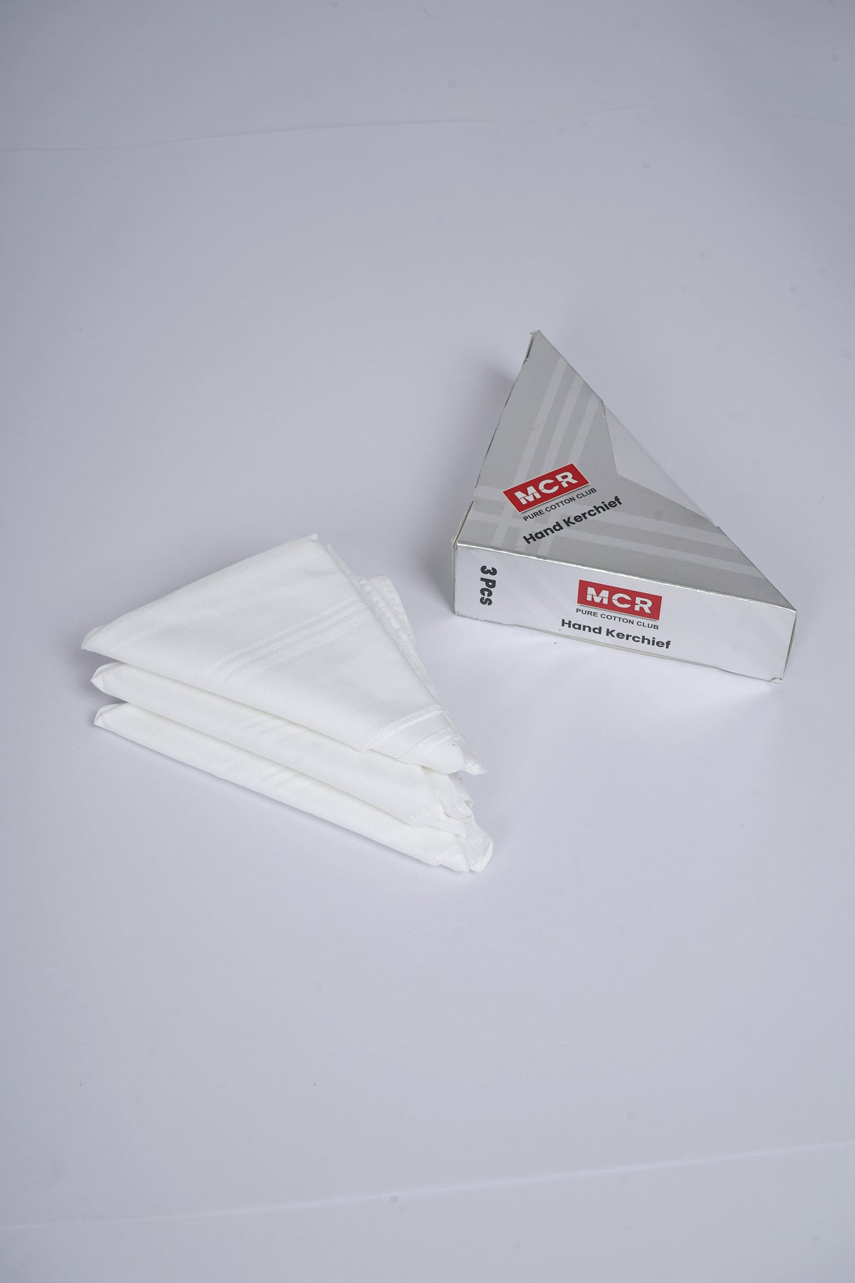 BRAVO - KF-122 KERCHIEF 3 PCS - 16X16 - WHITE - 3 PCS