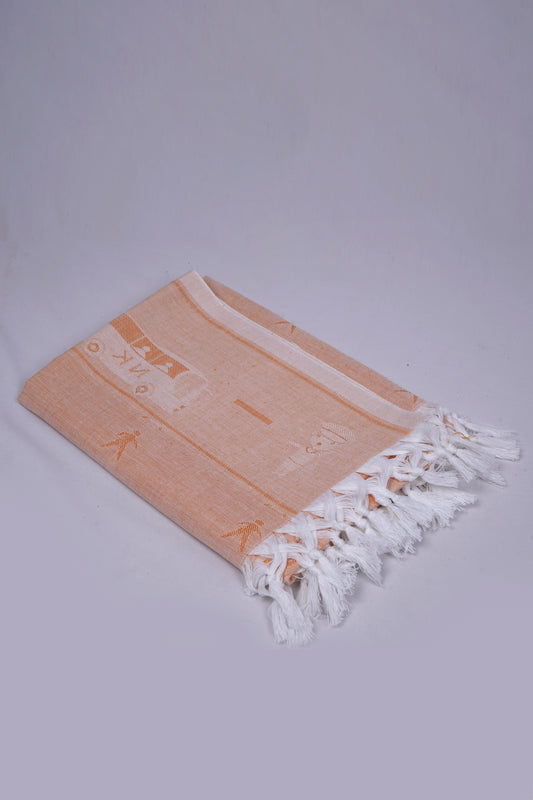 JACQU COTTON COTTON - CBT-19 BATH TOWEL - 30X60 - ORANGE