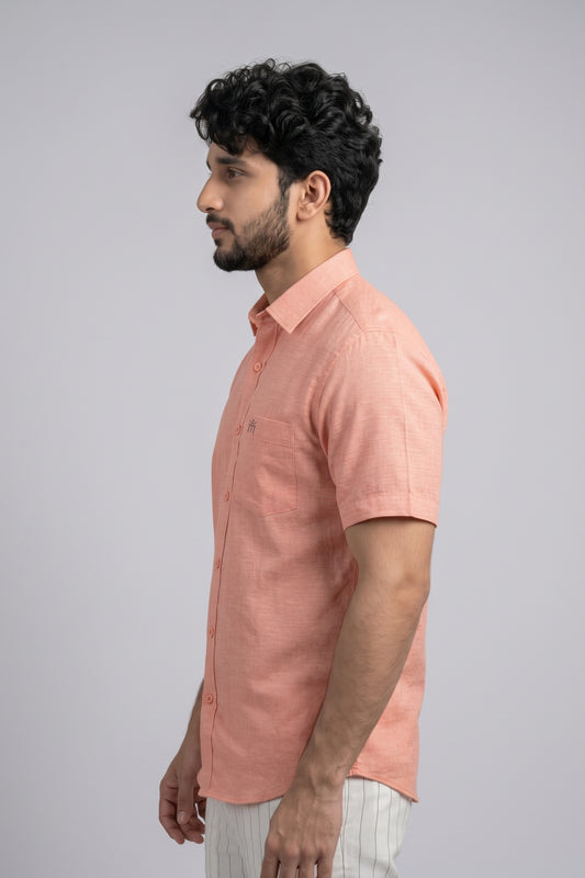 MCR CLUB COLOUR 99106 Half Sleeve Formal Color Shirt For Men