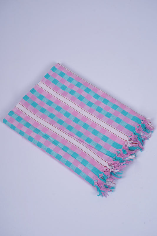 COLOUR DOBBY COTTON - CBT-21 BATH TOWEL - 30X60 - BLUE
