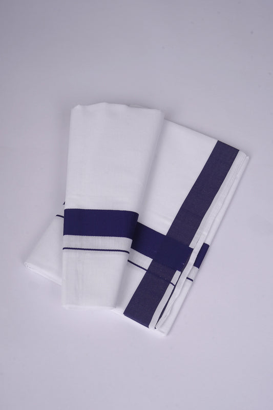 FS-98 W/S DHOTI 2.00 MTR - DARK BLUE