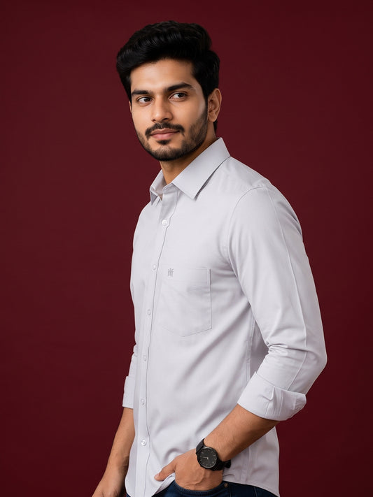 Bamboo Breeze Formal Color Shirt For Men - 94003