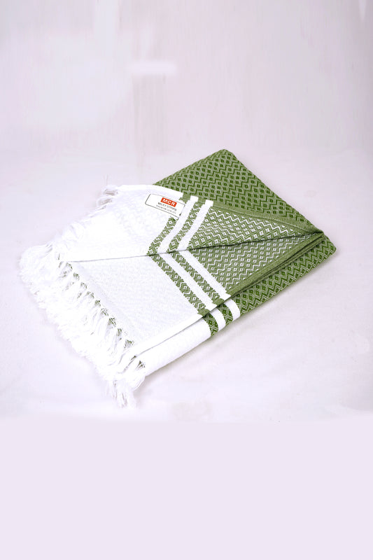 BRIT COTTON - CBT-13 BATH TOWEL 32X64 - GREEN