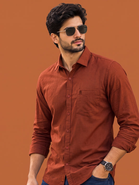 MCR VEGA FORD 23002 Full Sleeve Formal Color Shirt For Men