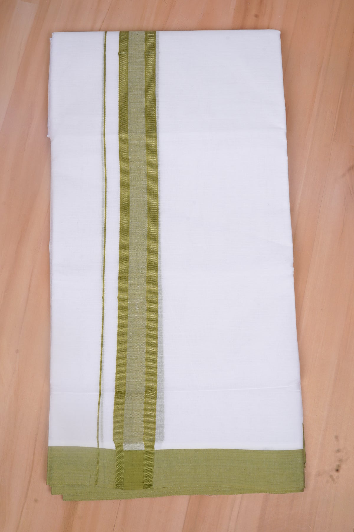 FCD-391 W/D DHOTI 3.80 MTR-Olive green