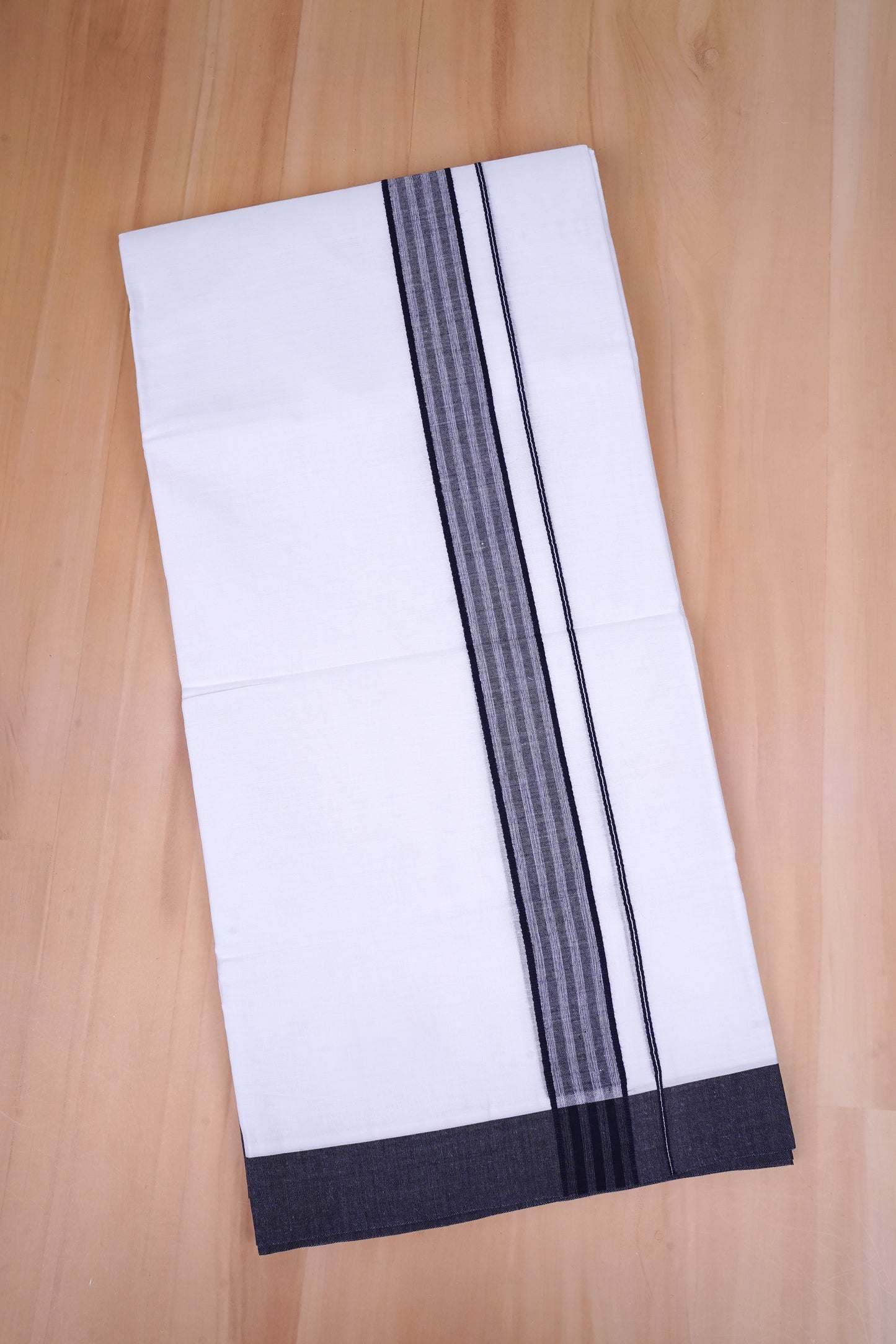 FCD-488 W/D DHOTI 3.80 MTR- Blue 4