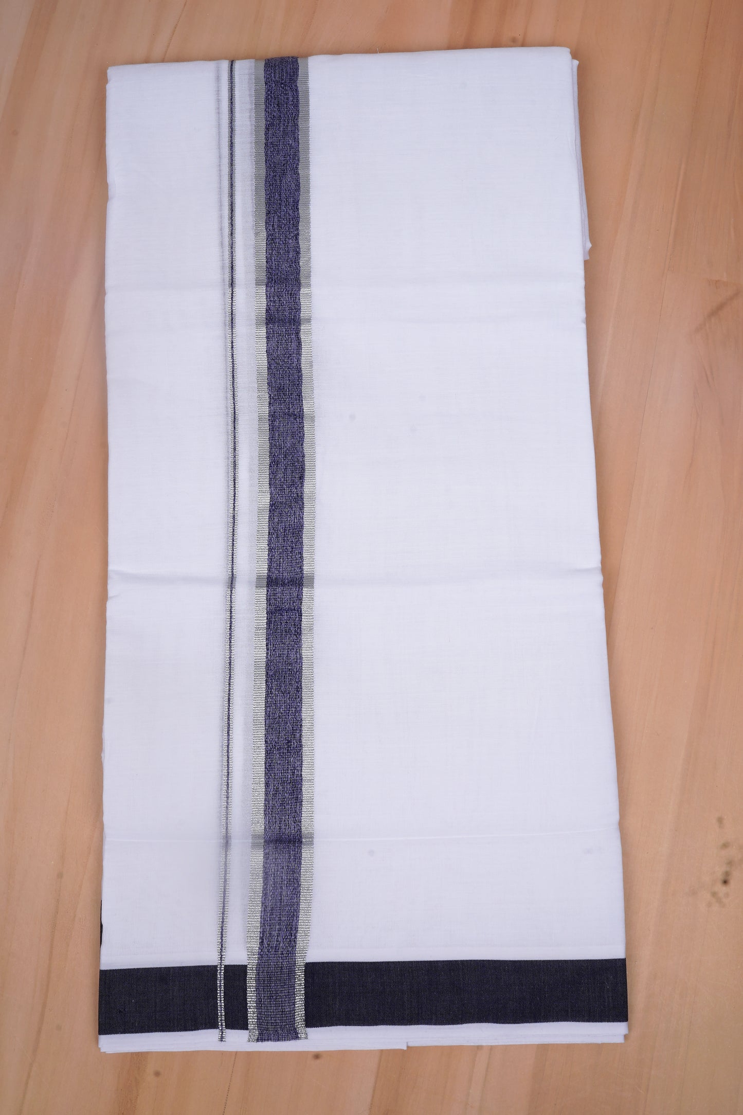 FCD-505 W/D DHOTI 3.80 MTR-Blue