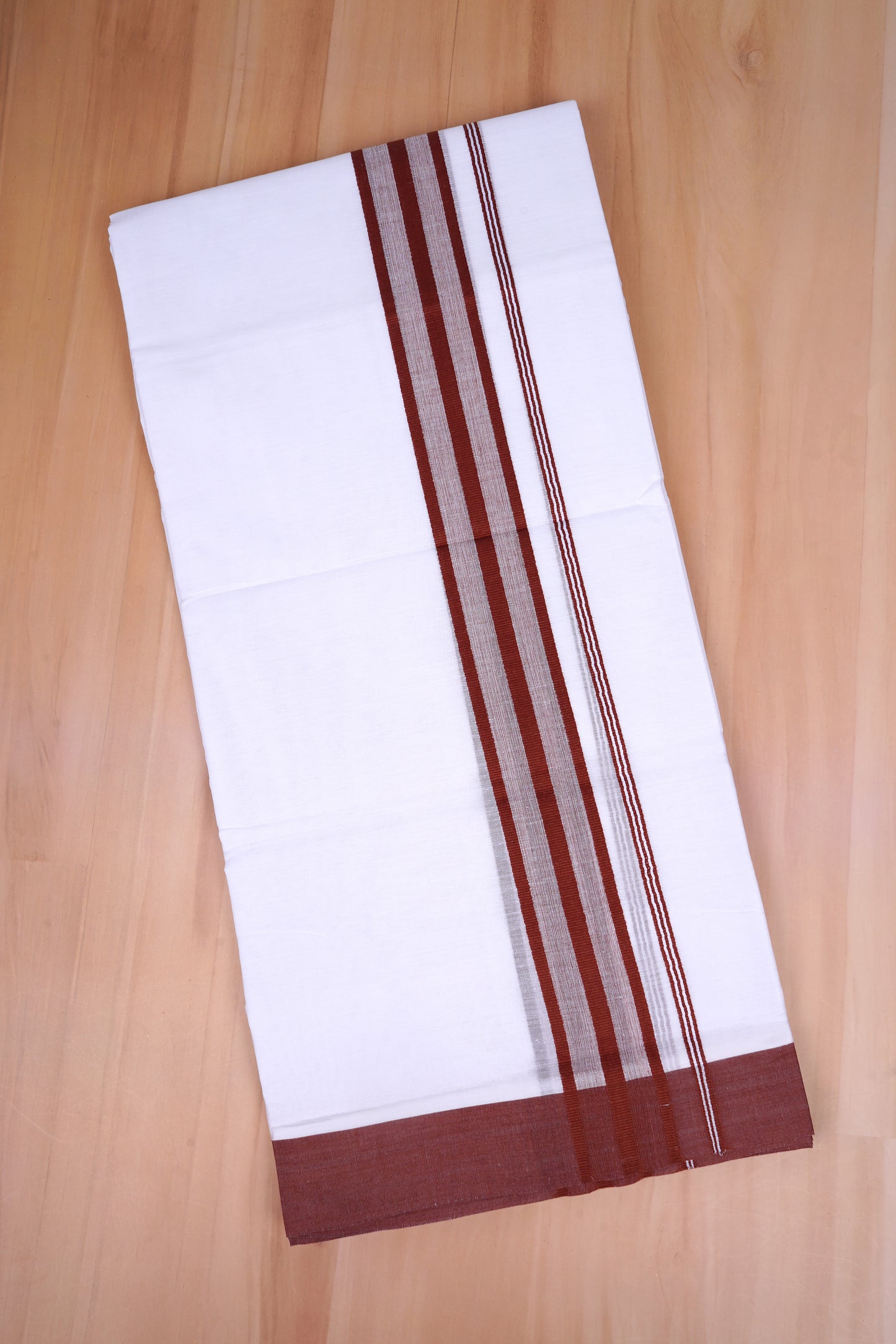 FCD-393 W/D DHOTI 3.80 MTR- Brown 2