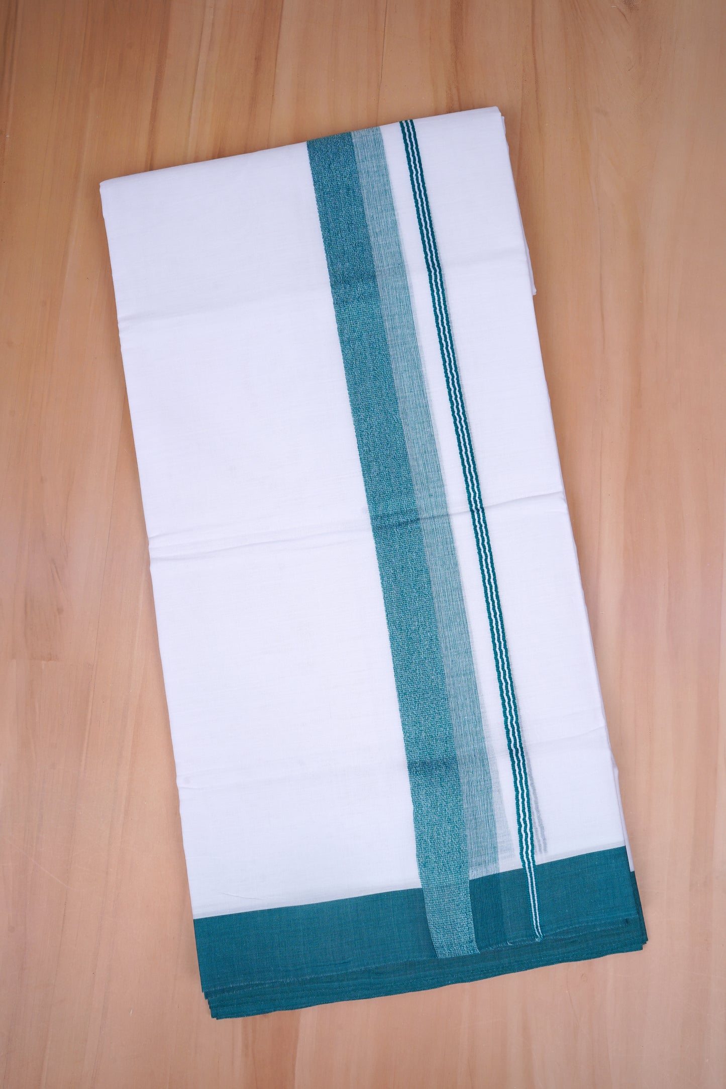 FCD-394 W/D DHOTI 3.80 MTR-Green 2