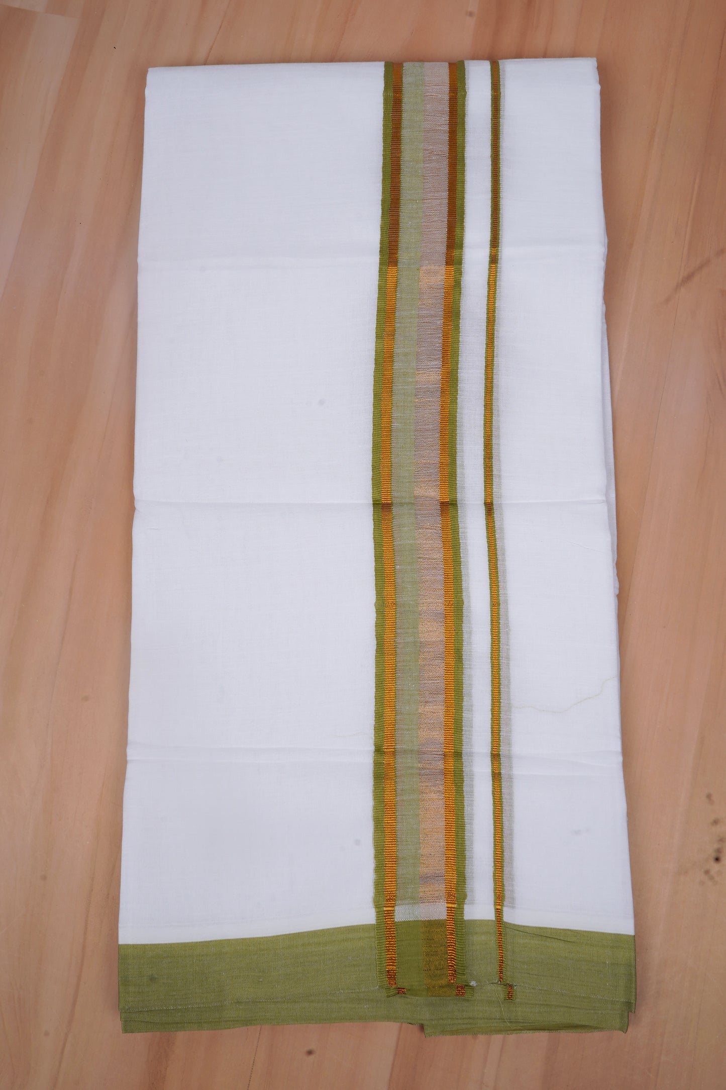 FCD-519 W/D DHOTI 3.80 MTR-Green