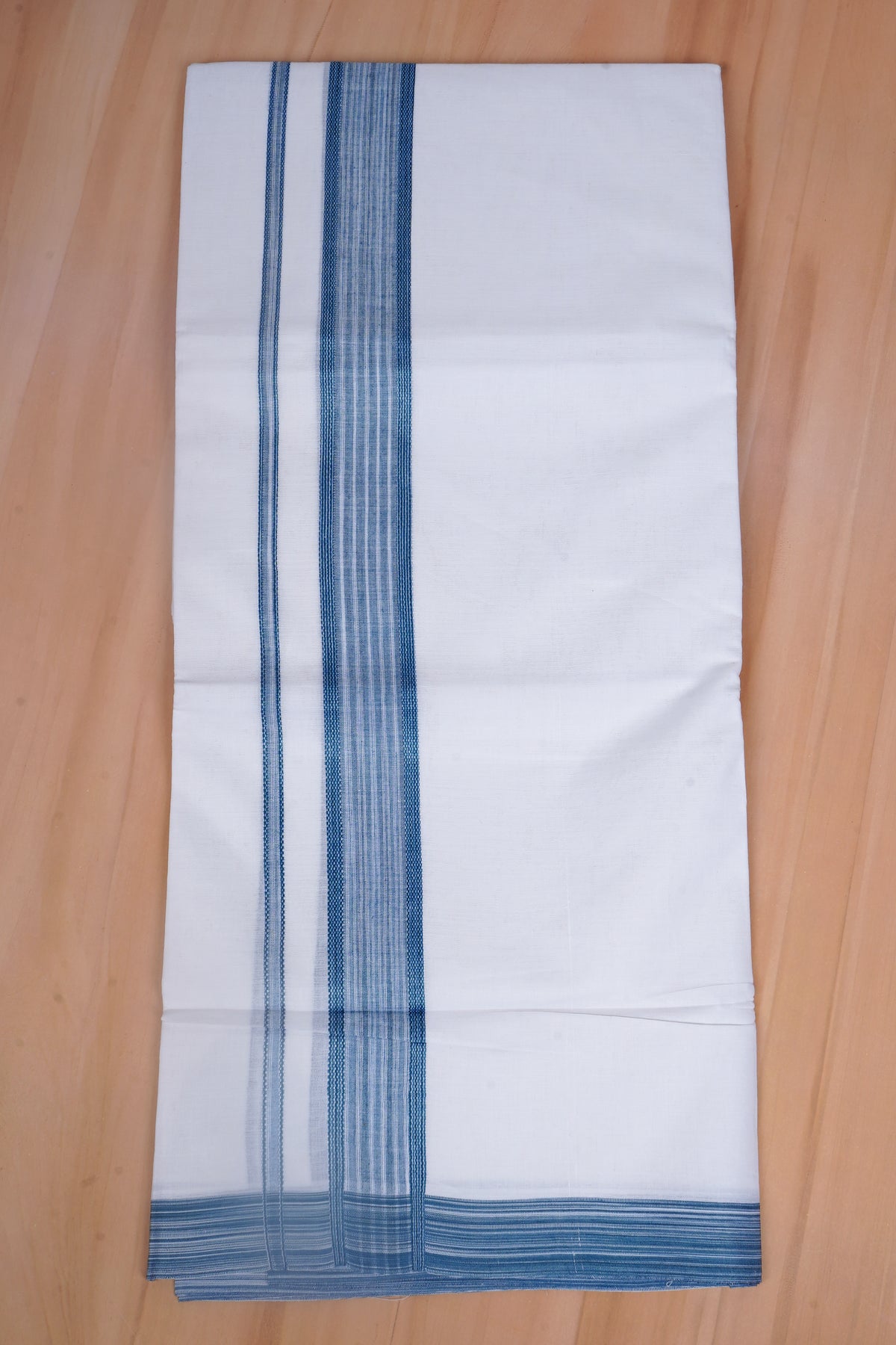 FCD-86 W/D DHOTI 3.80 MTR-Blue 2