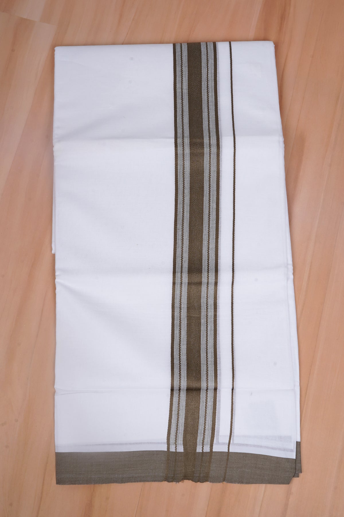 FCD-416 W/D DHOTI 3.80 MTR - L brown