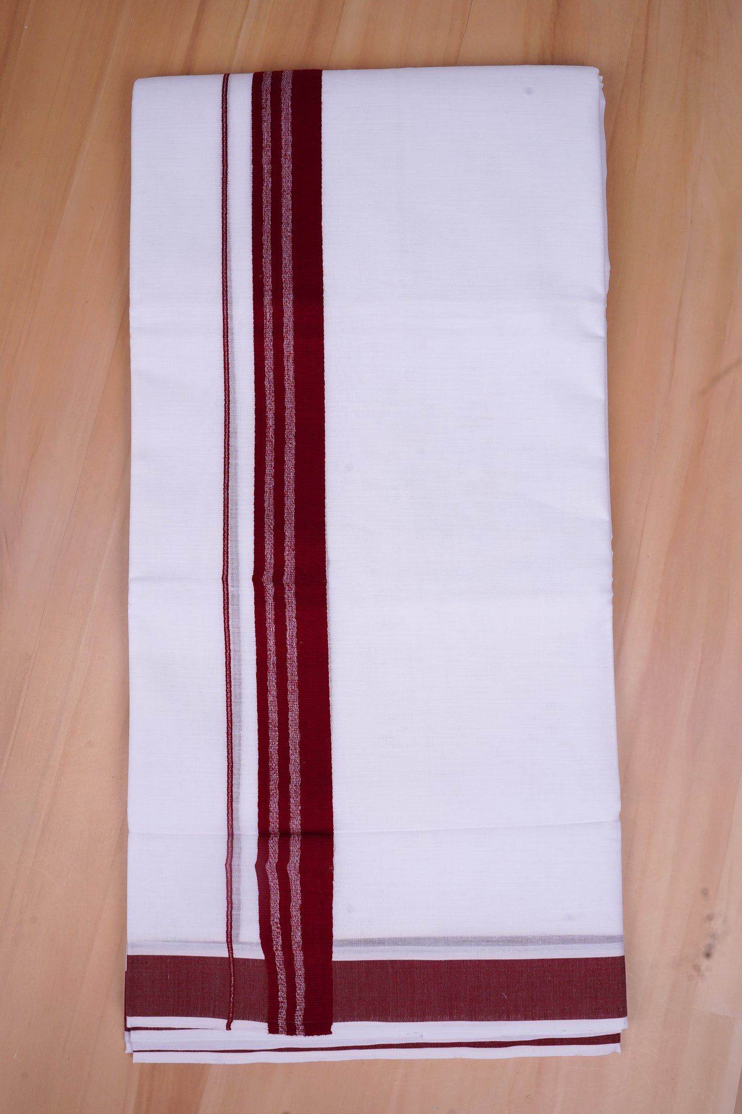 FCD-503 W/D DHOTI 3.80 MTR-Maroon