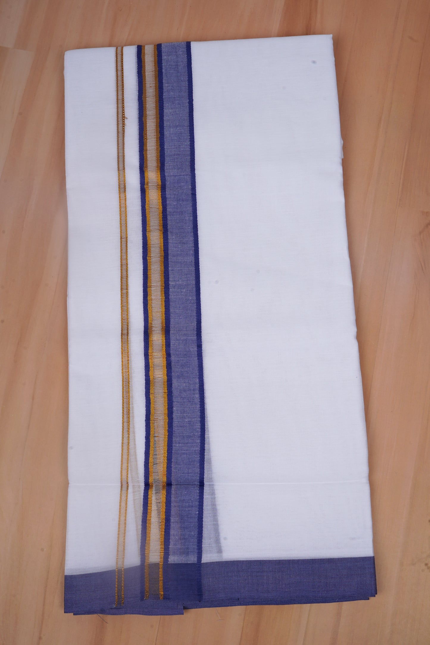 FCD-531 W/D DHOTI 3.80 MTR-Dark Blue
