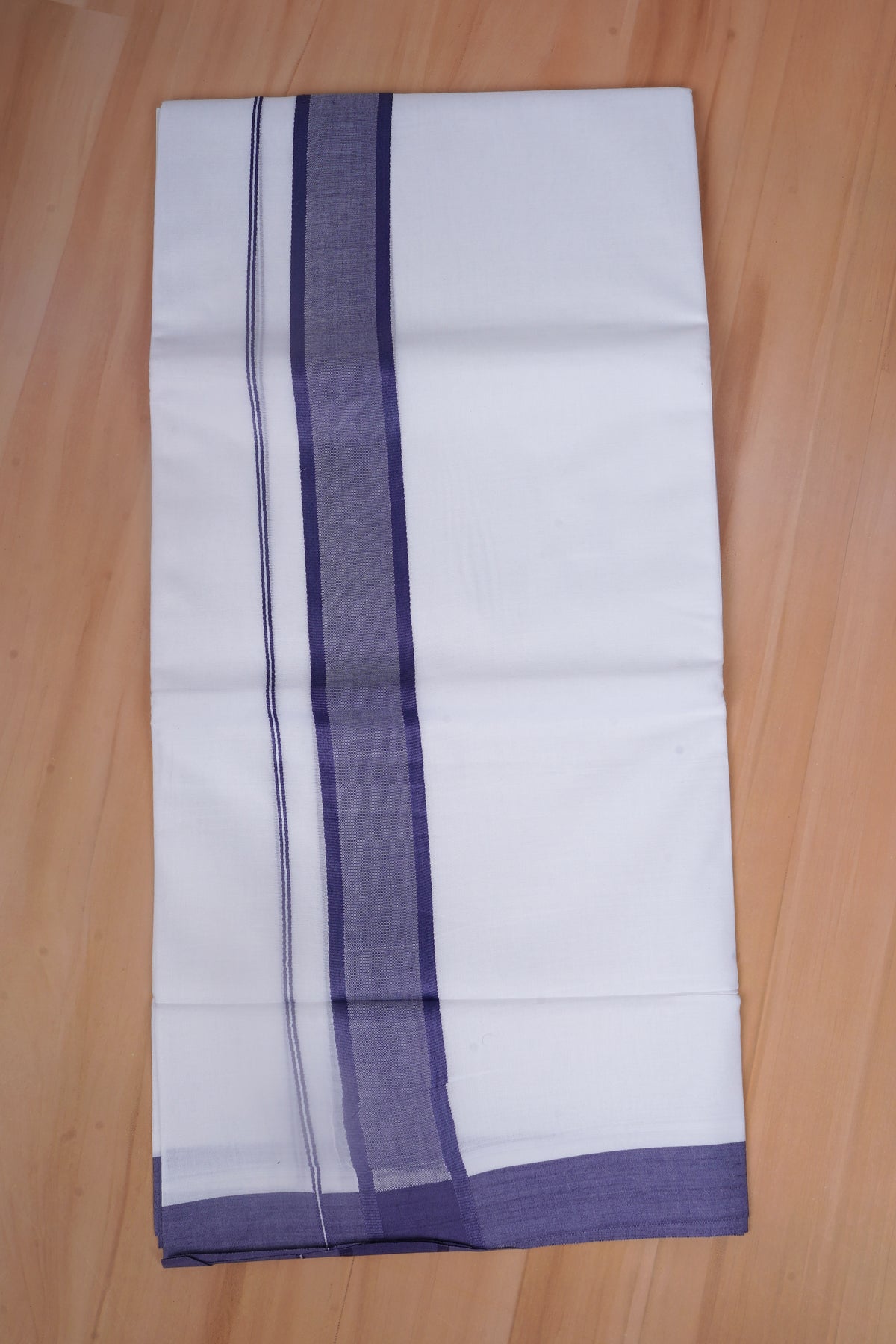 FCD-74 W/D DHOTI 3.80 MTR- Blue 2