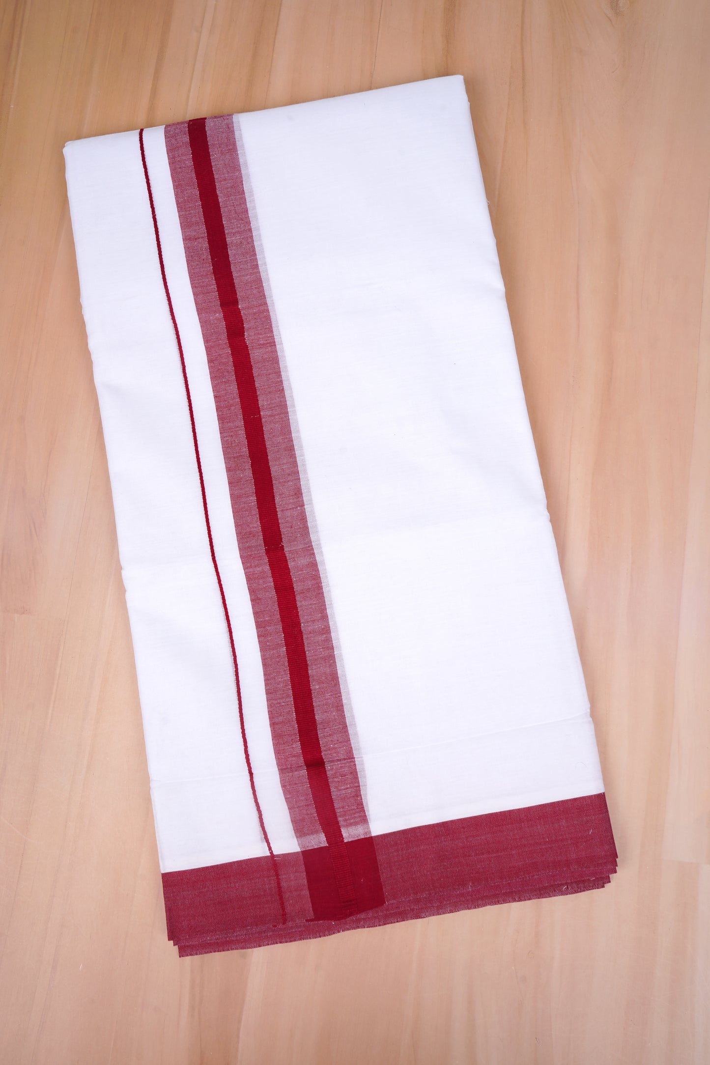 FCD-392 W/D DHOTI 3.80 MTR- Red