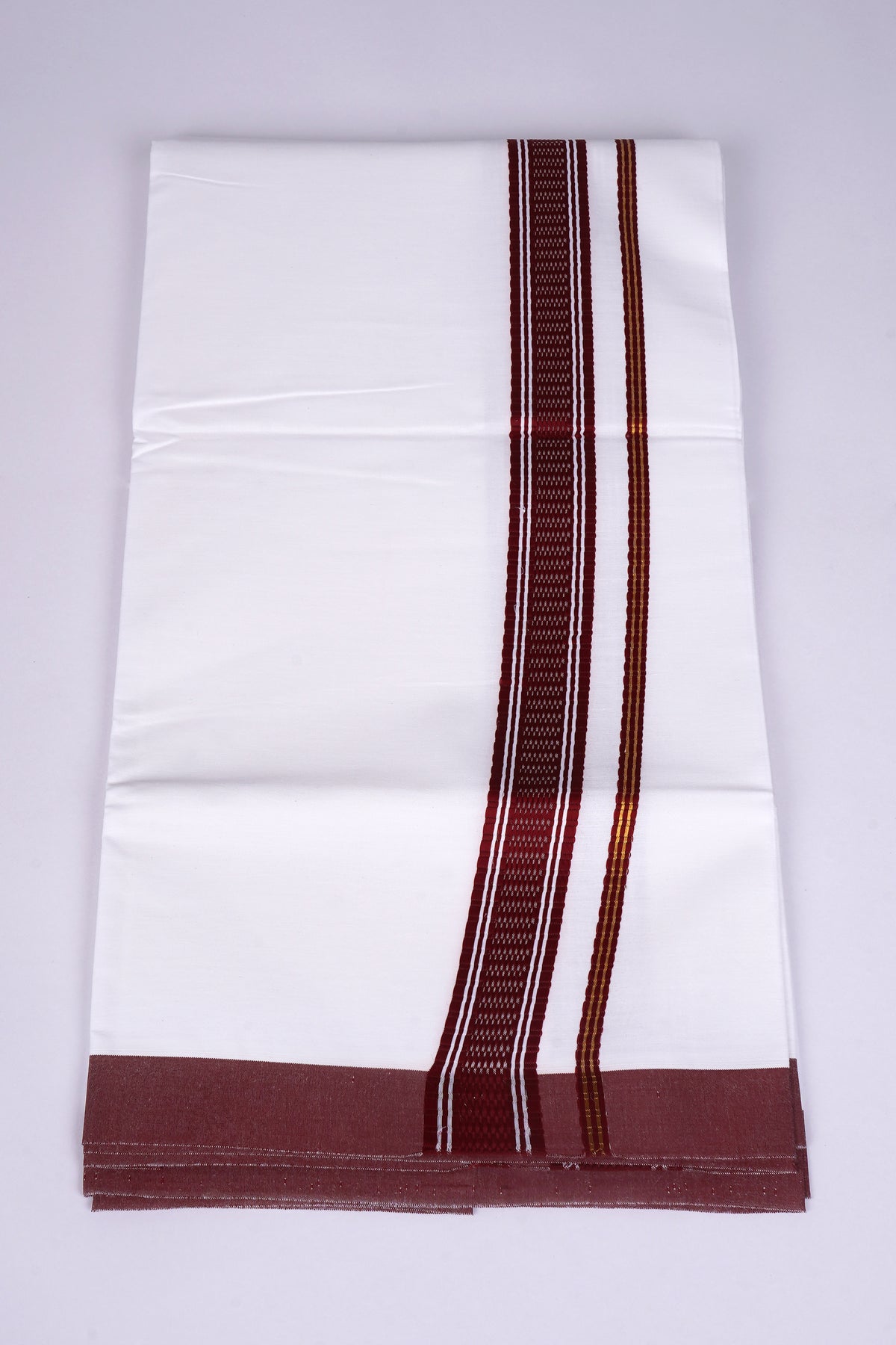FS-84 W/S DHOTI 2.00 MTR - Dark Brown