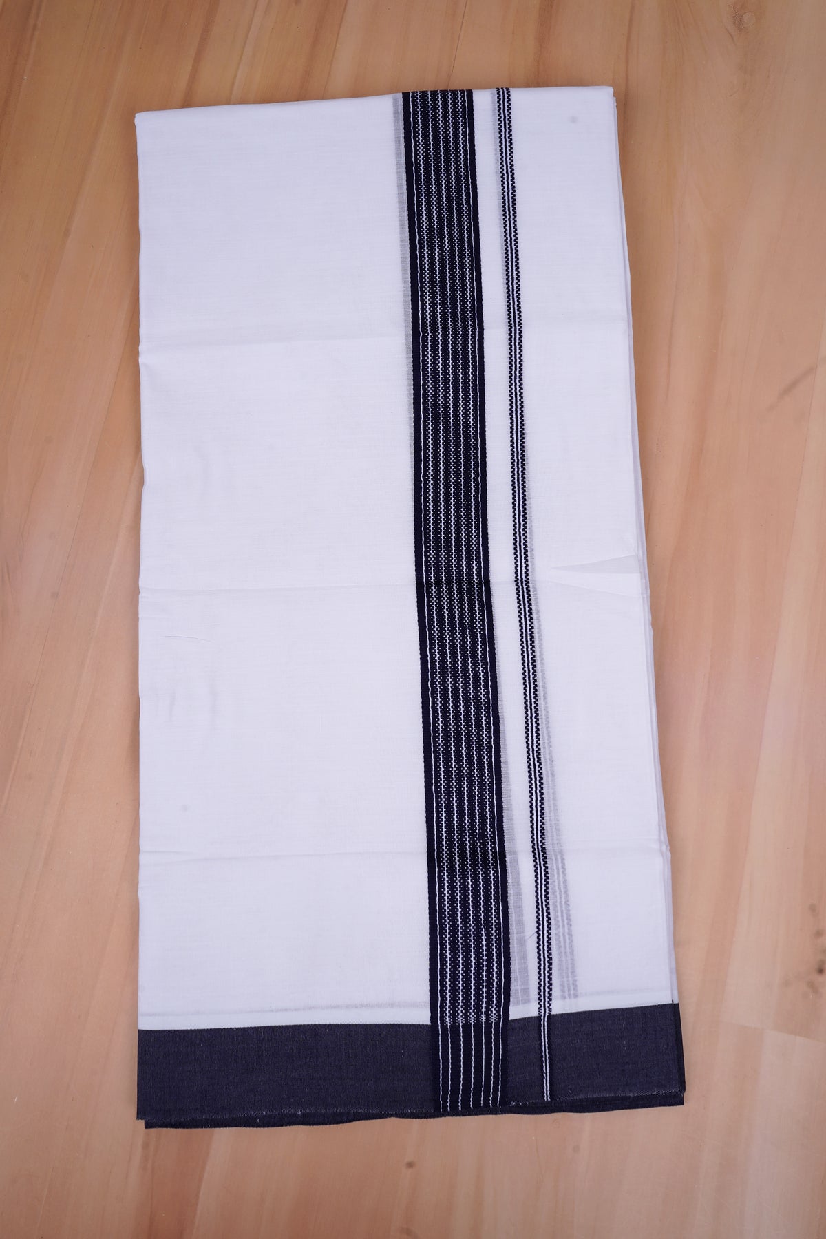 FCD-470 W/D DHOTI 4.00 MTR - Dark Blue
