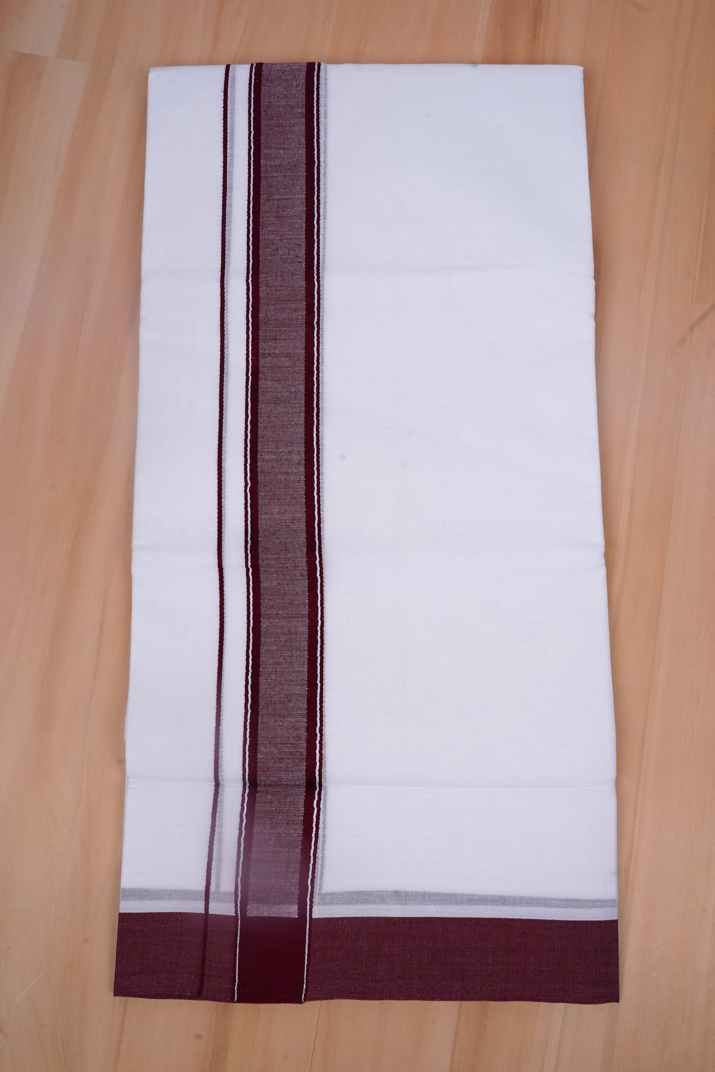 FCD-501 W/D DHOTI 3.80 MTR-maroon