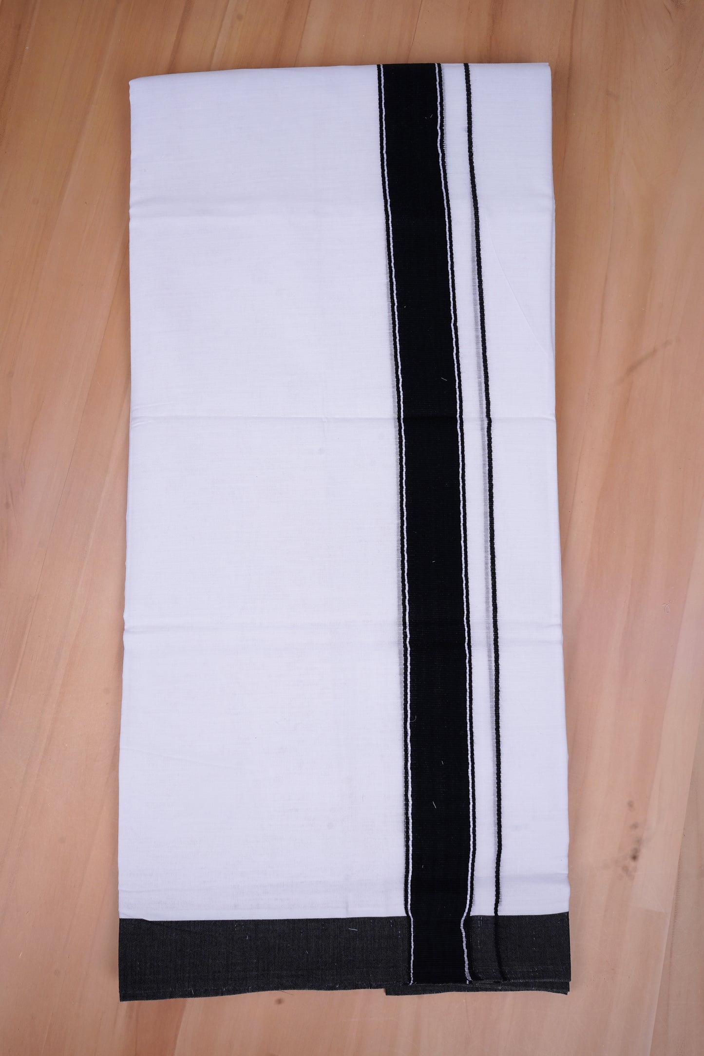 FCD-487 W/D DHOTI 3.80 MTR-Black
