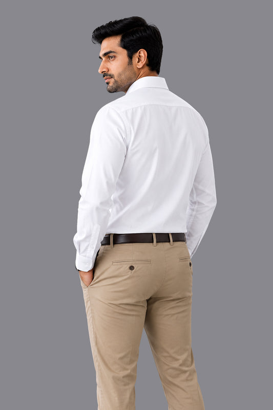 Berty Formal White Shirt