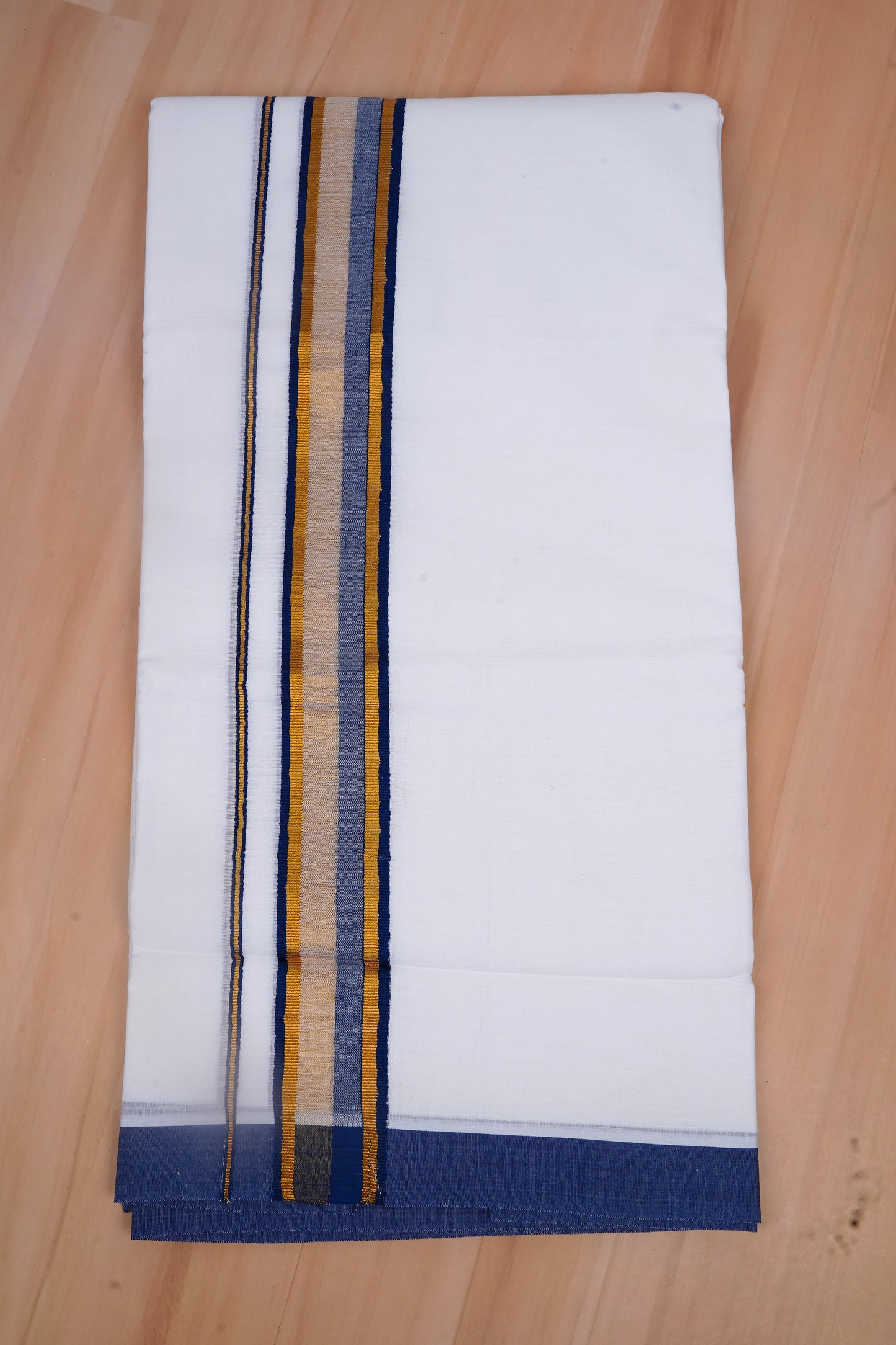FCD-519 W/D DHOTI 3.80 MTR-Navy Blue