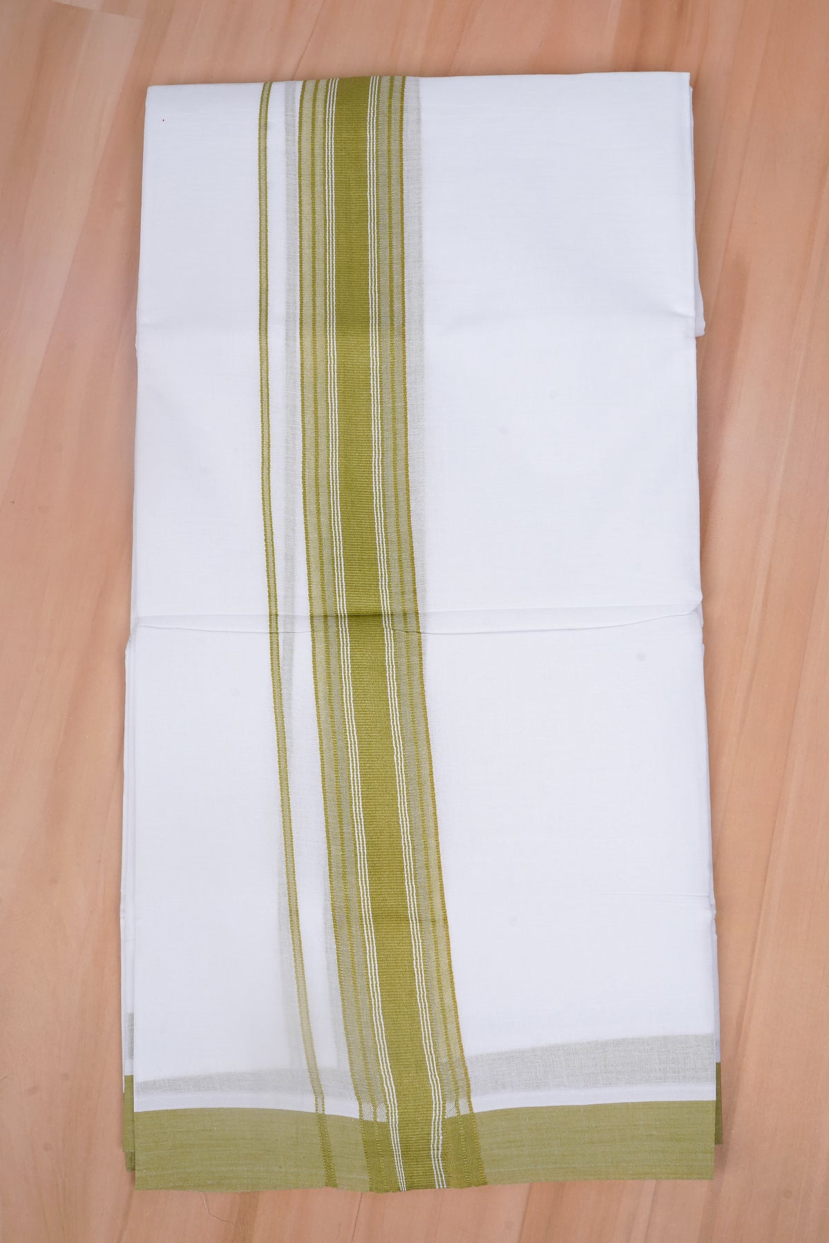 FCD-618 W/D DHOTI 3.80 MTR - Olive Green