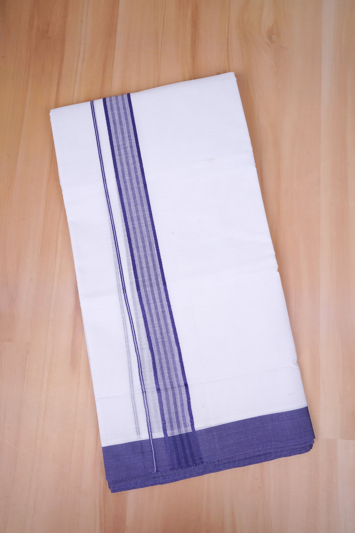 FCD-488 W/D DHOTI 3.80 MTR- Blue 2