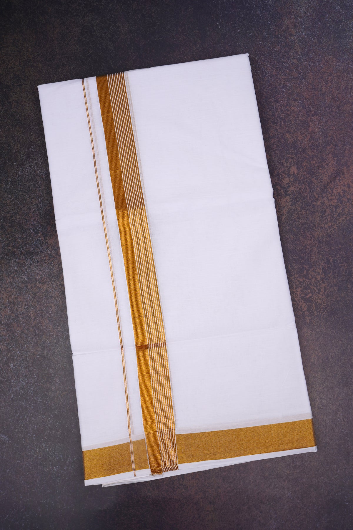 ZENITH GOLD 7 W/D DHOTI 4.00 MTR-Gold