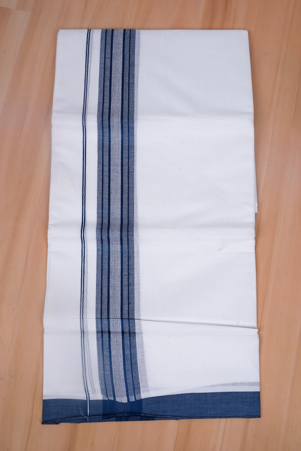 FCD-617 W/D DHOTI 3.80 MTR - Blue