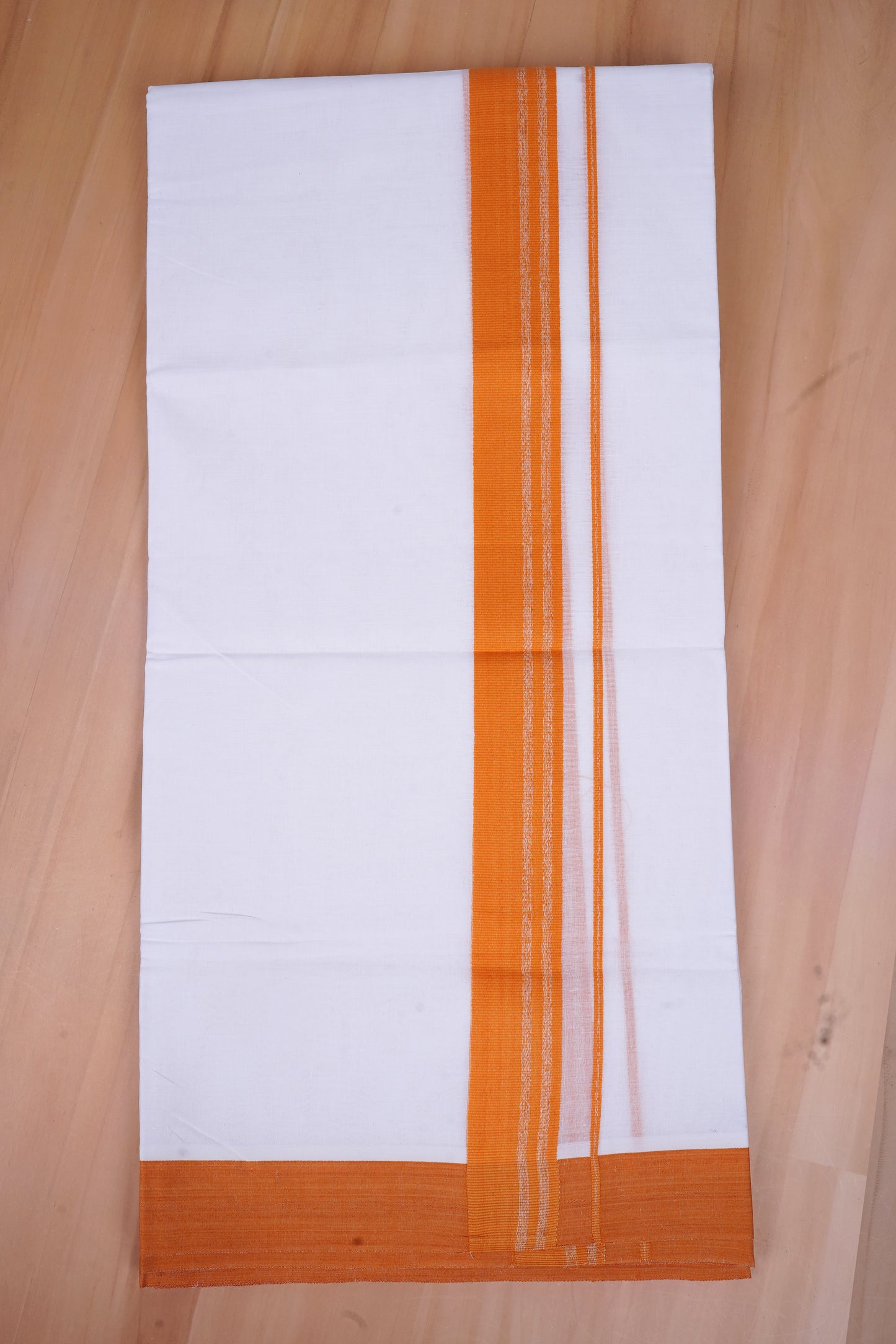 FCD-503 W/D DHOTI 3.80 MTR-Orange