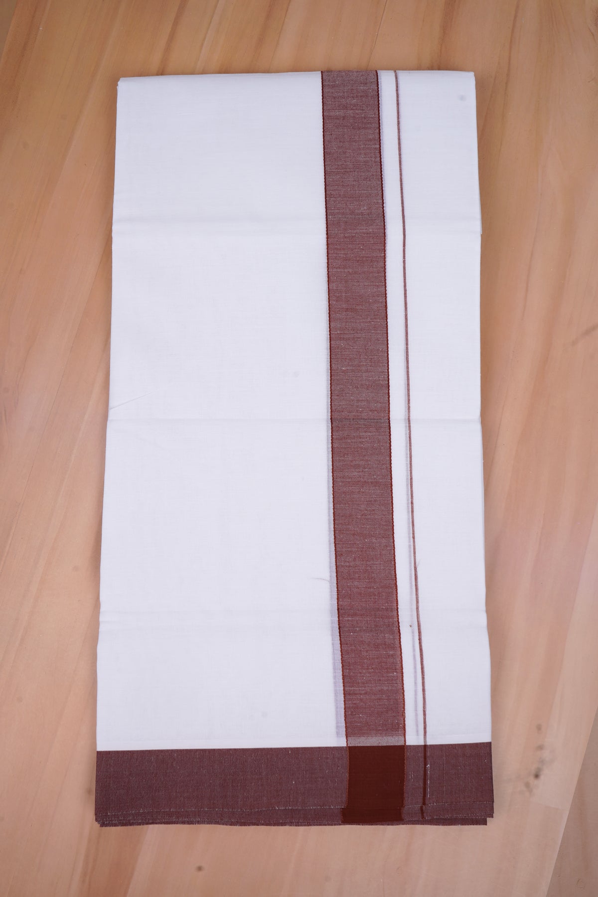 FCD-39 W/D DHOTI 4.00 MTR-Brown