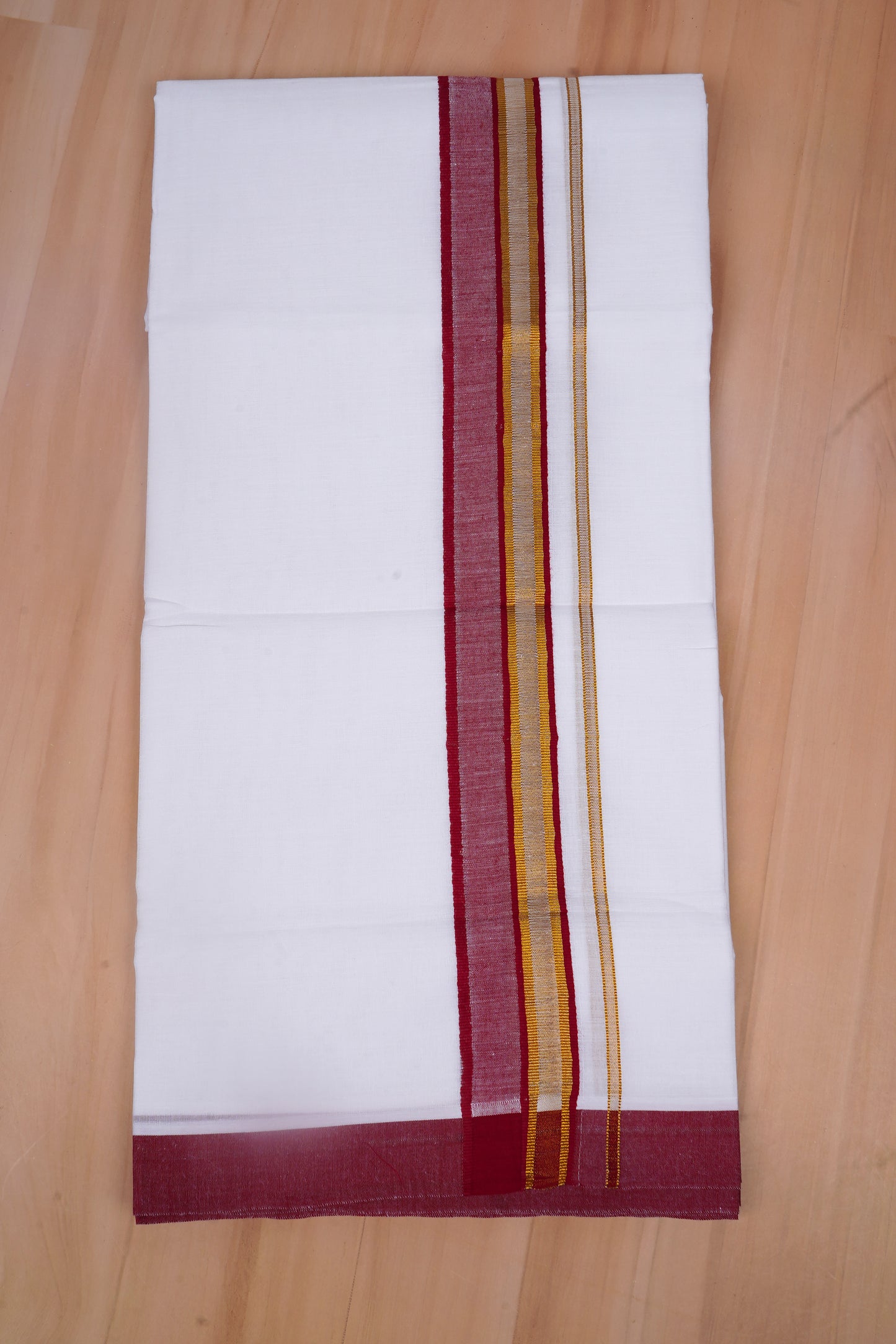 FCD-531 W/D DHOTI 3.80 MTR-Dark Pink