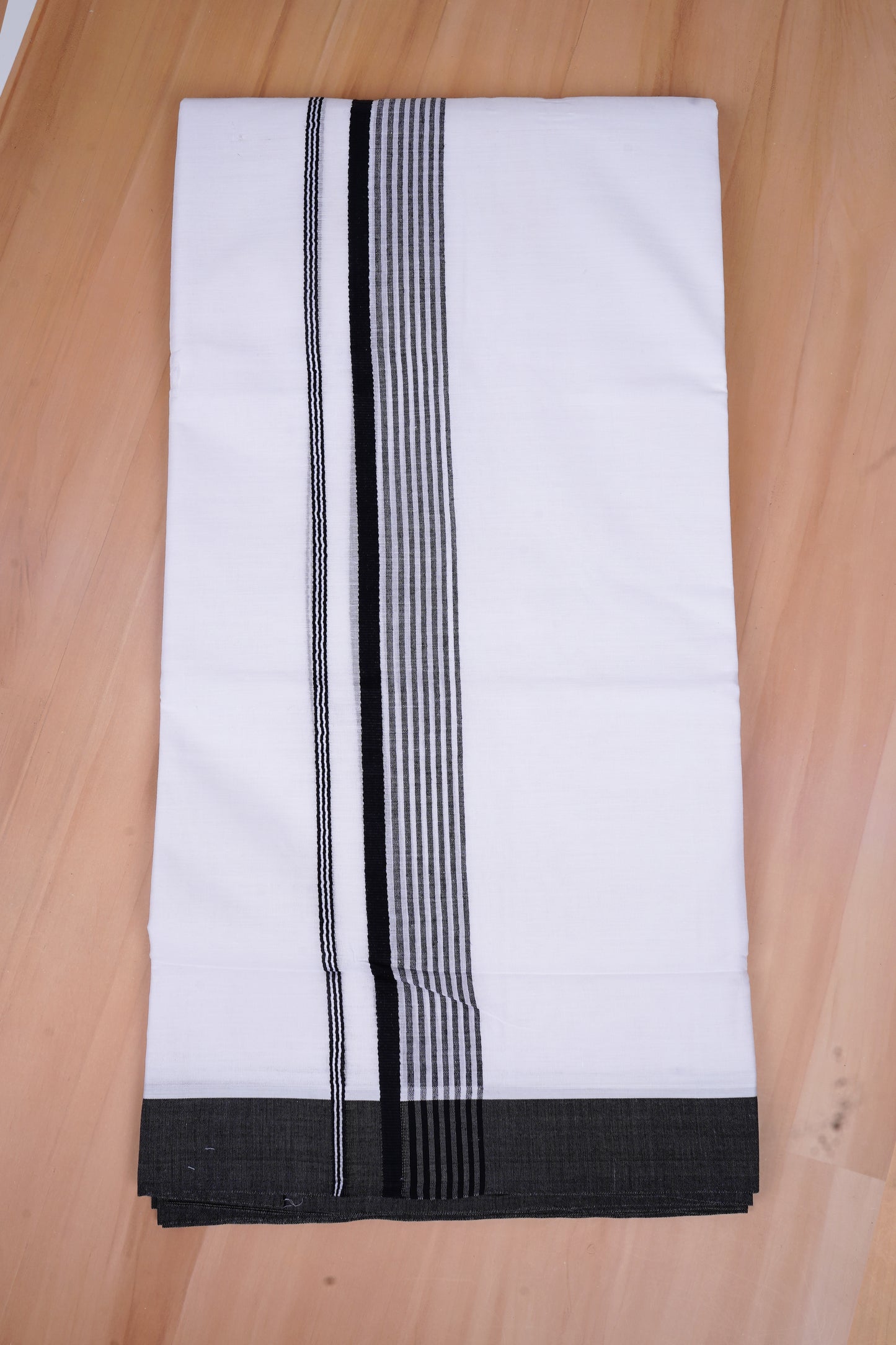 FCD-424 W/D DHOTI 3.80 MTR- Black