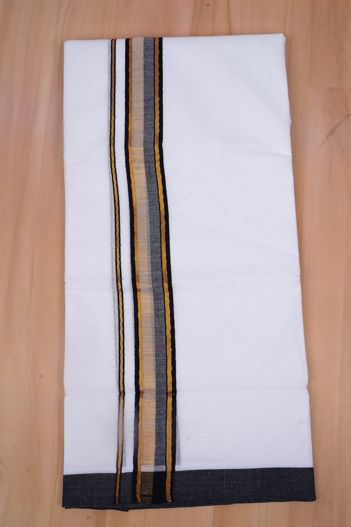 FCD-519 W/D DHOTI 3.80 MTR-Black