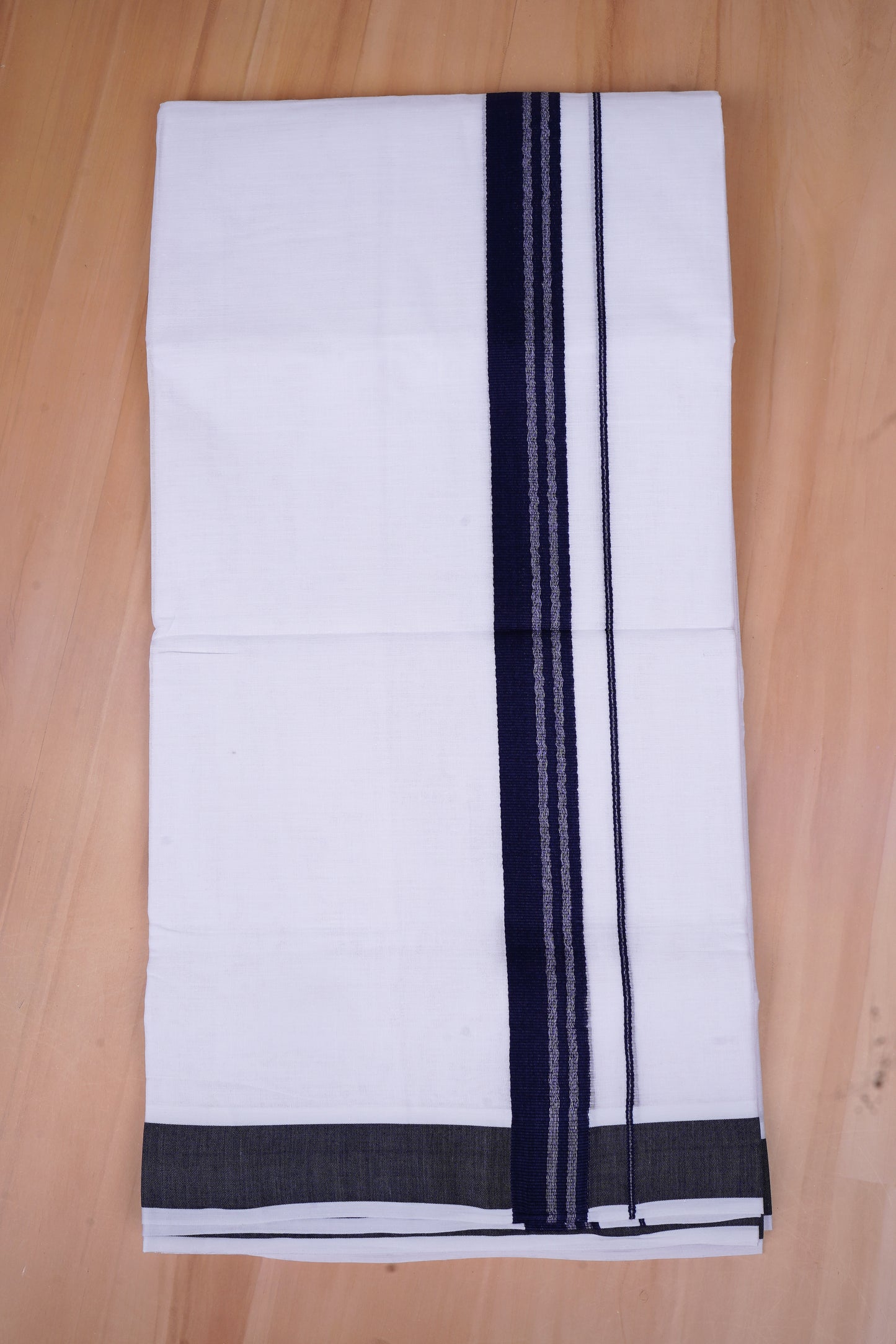 FCD-503 W/D DHOTI 3.80 MTR-Dark Blue