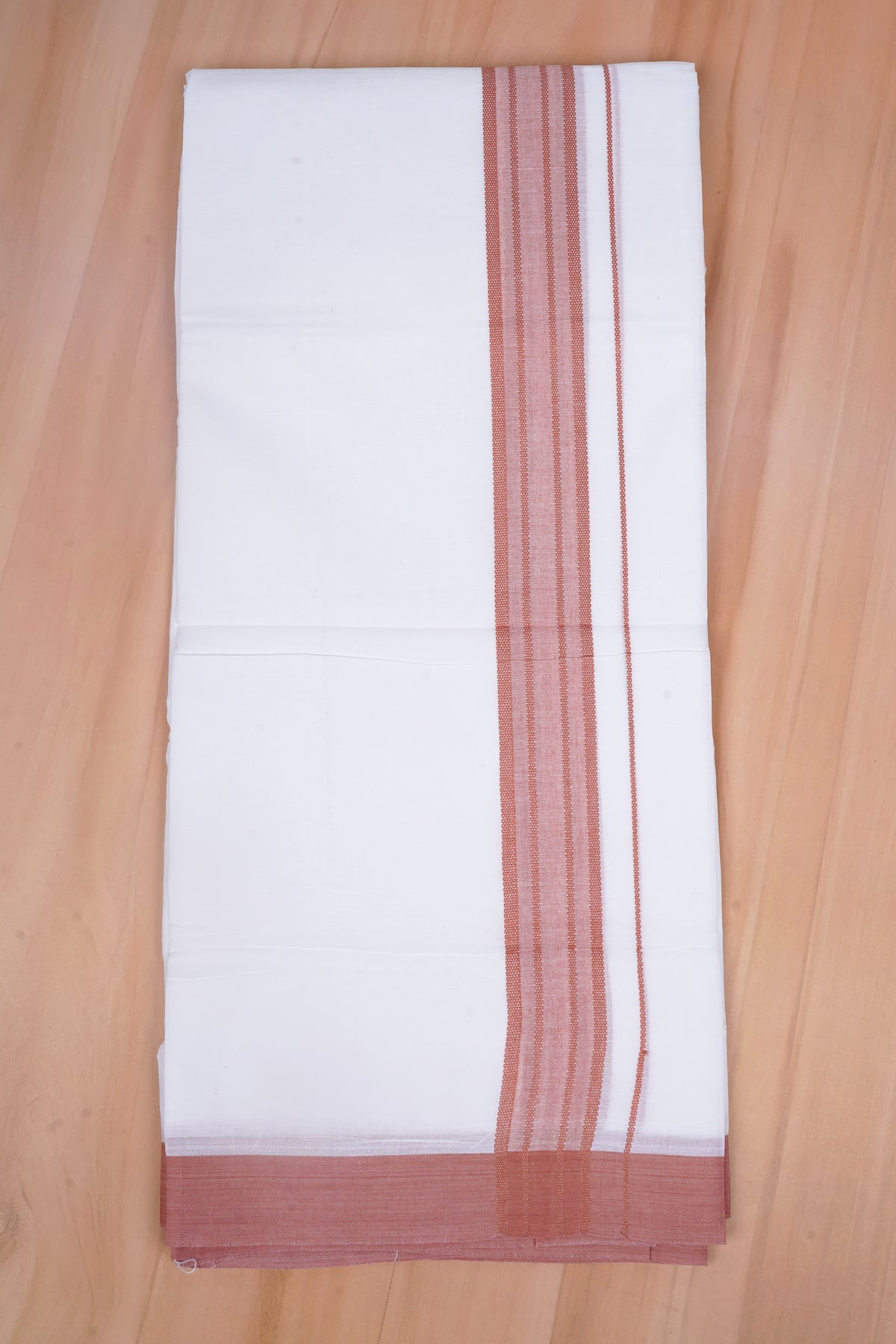 FCD-621 W/D DHOTI 3.80 MTR - L Brown