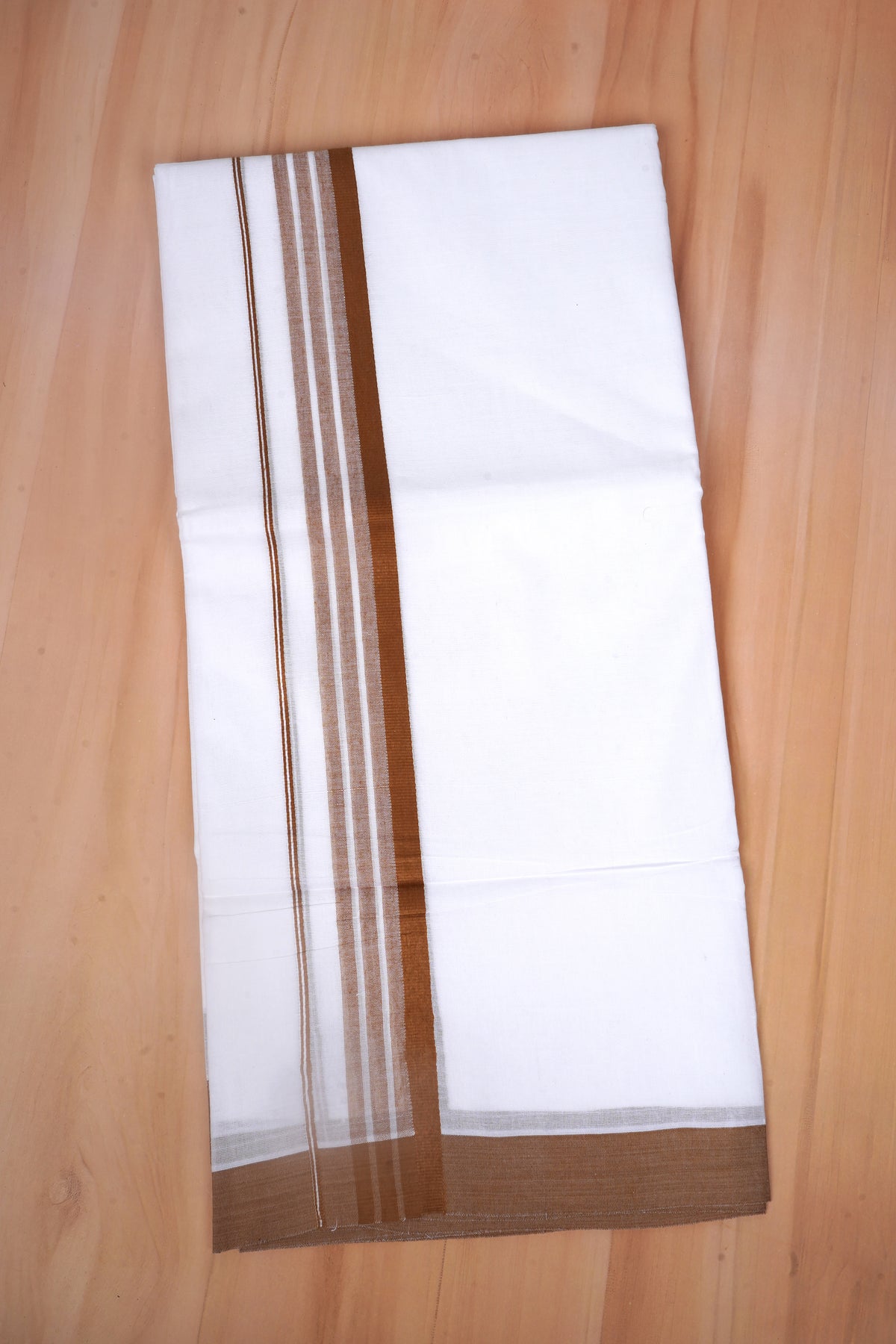 FCD-586 W/D DHOTI 3.80 MTR - Brown