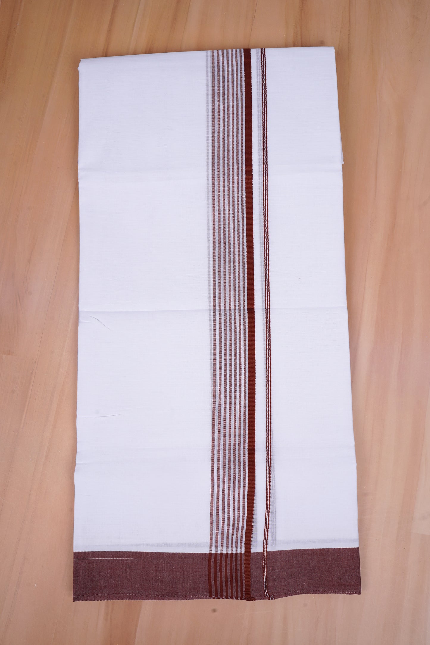 FCD-424 W/D DHOTI 3.80 MTR- Brown 2