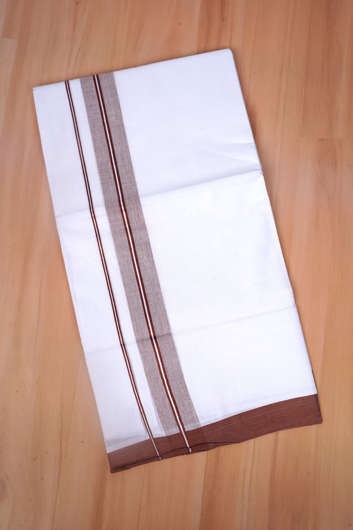 FCD-571 W/D DHOTI 3.80 MTR - Brown