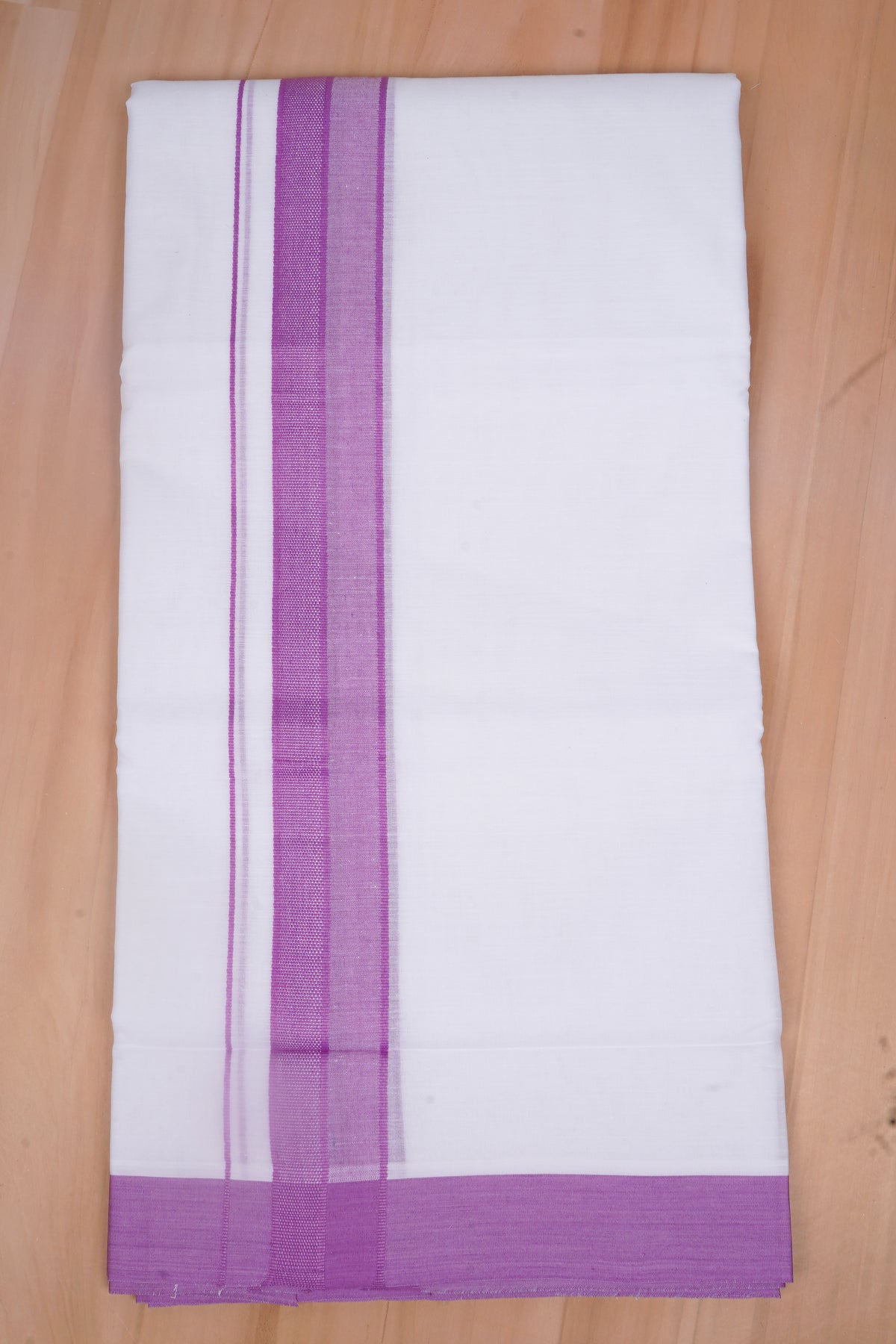 FCD-395 W/D DHOTI 3.80 MTR -Violet