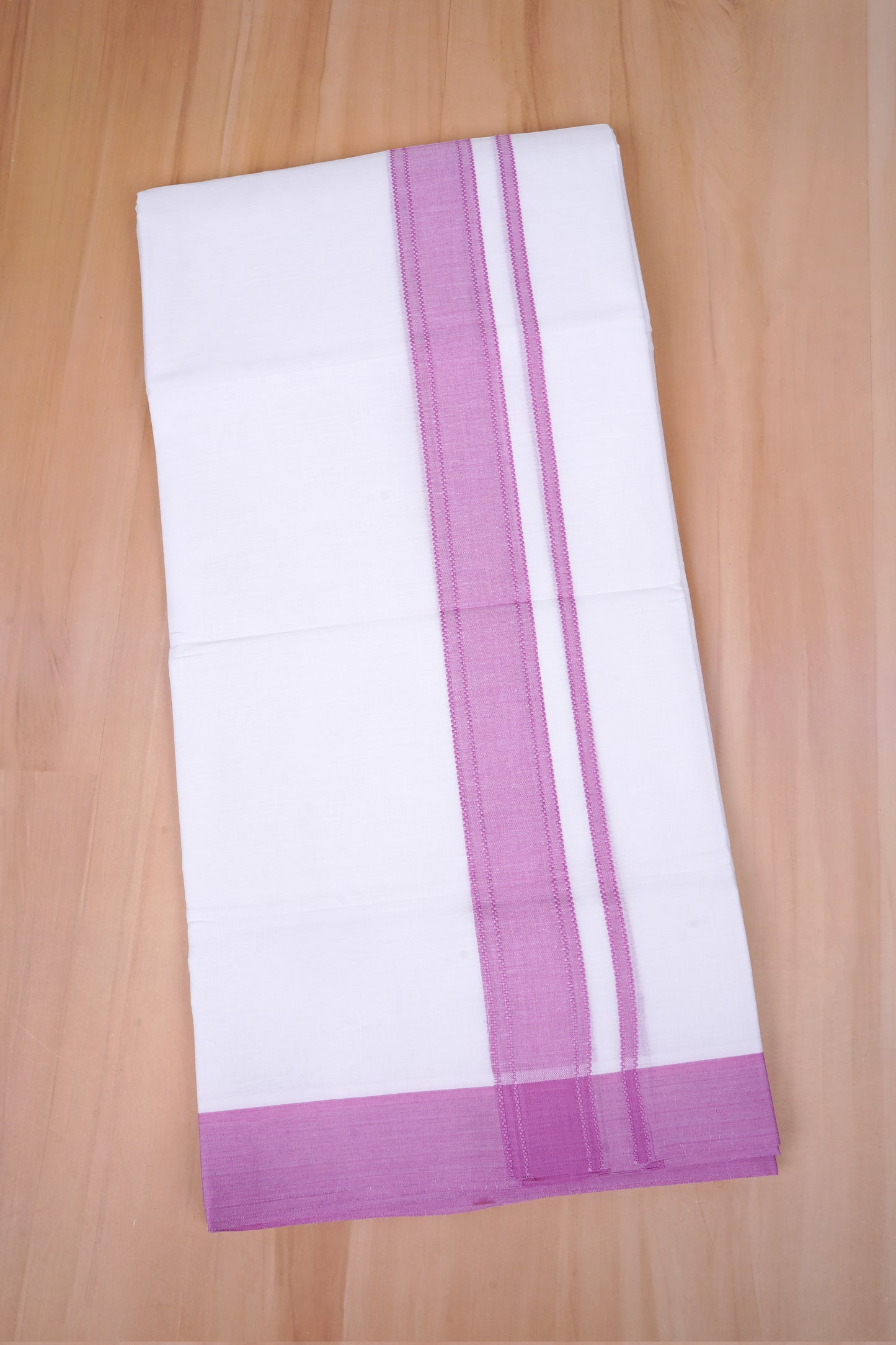 FCD-05 W/D DHOTI 4.00 MTR-Dark Pink