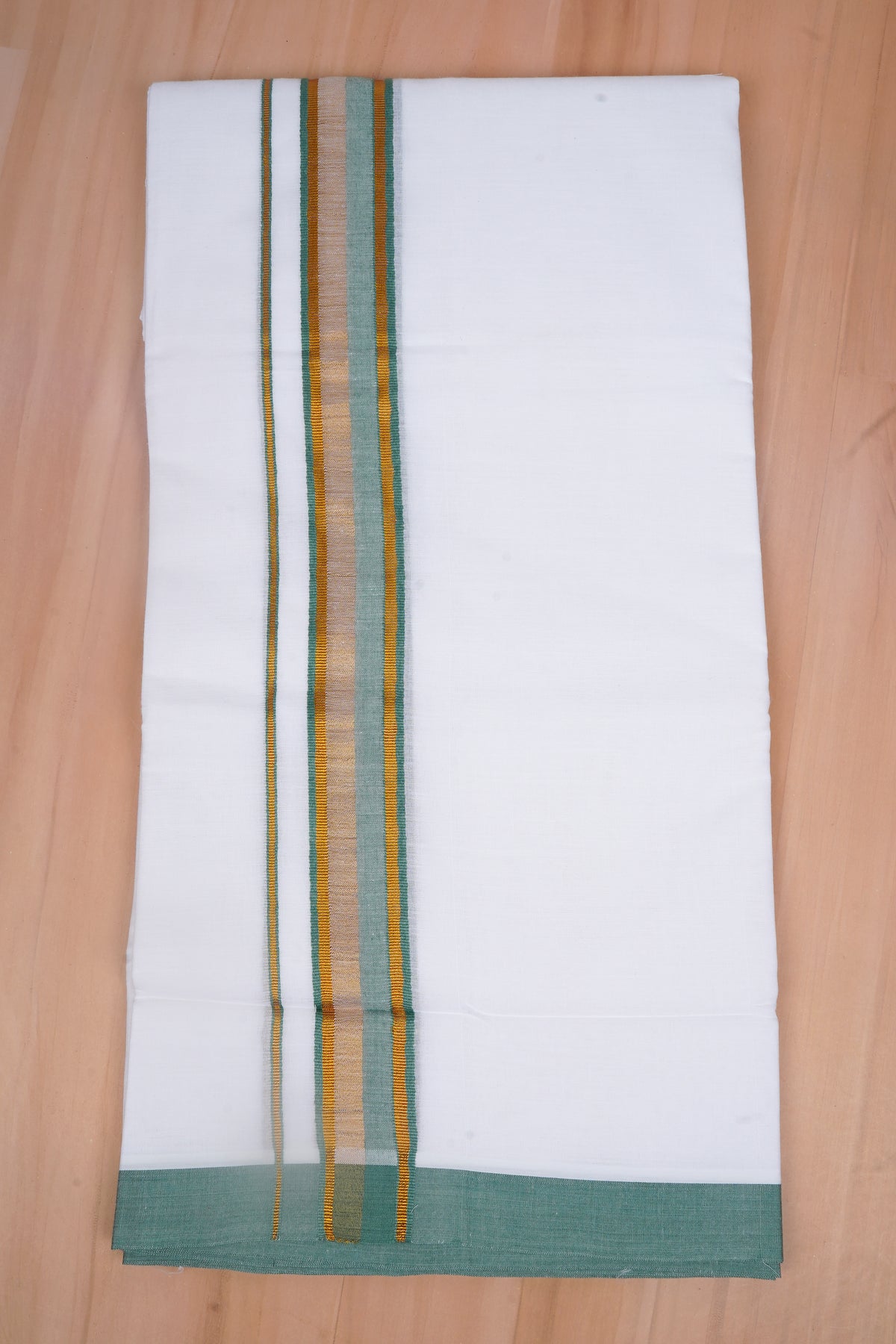 FCD-519 W/D DHOTI 3.80 MTR-Light Green
